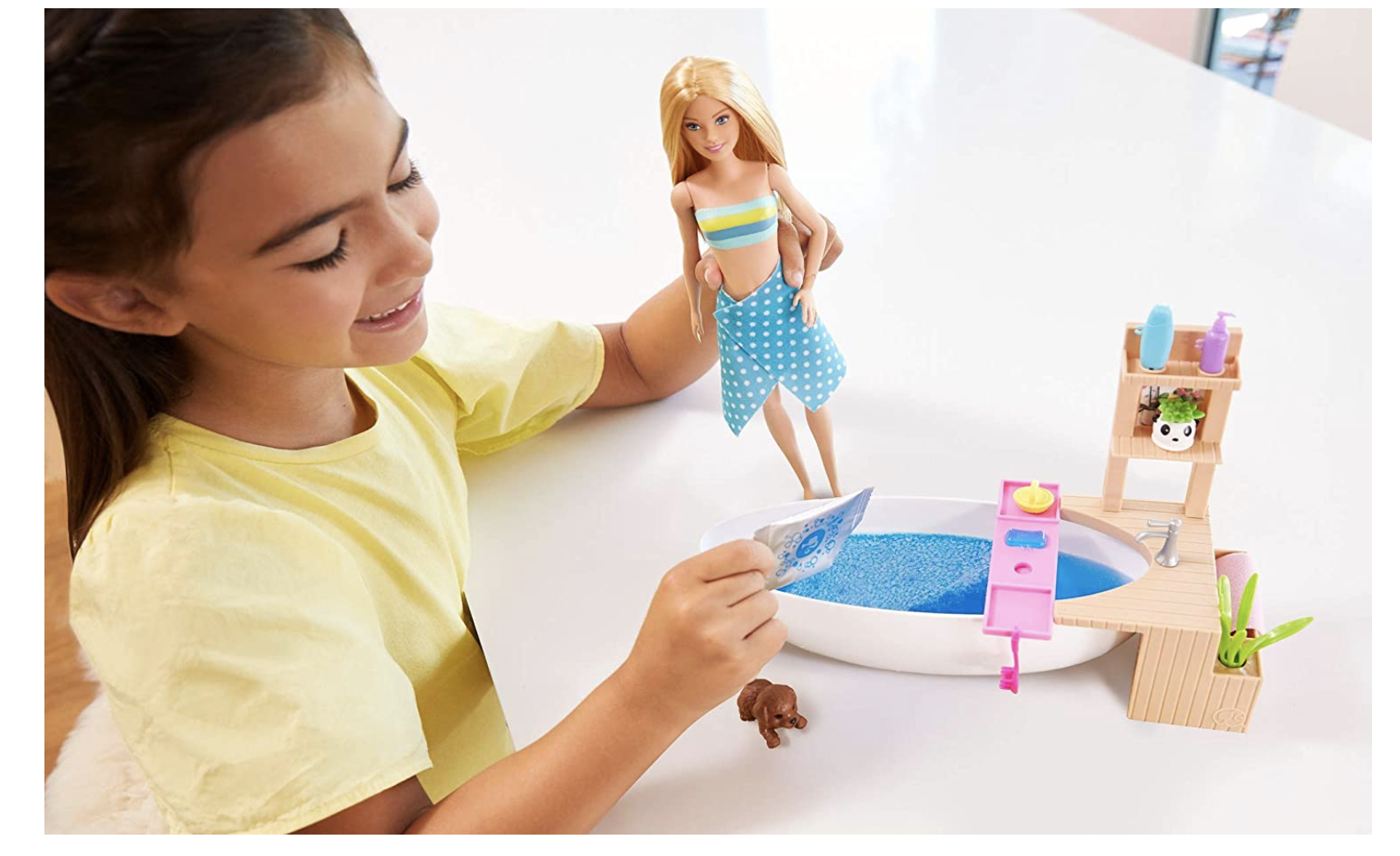 Barbie Baño De Espuma Fizzy Bath