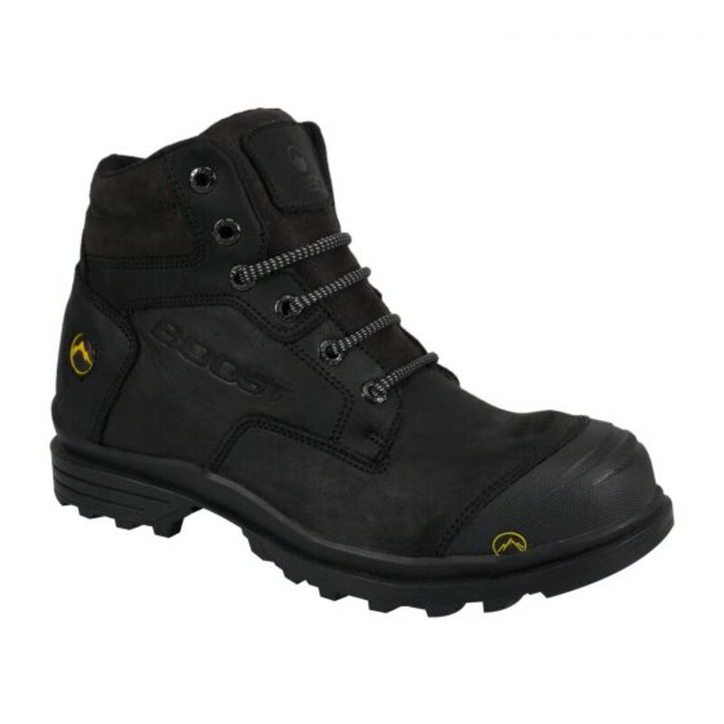 Bota De Trabajo Industrial Para Hombre Boost Color Negro 265