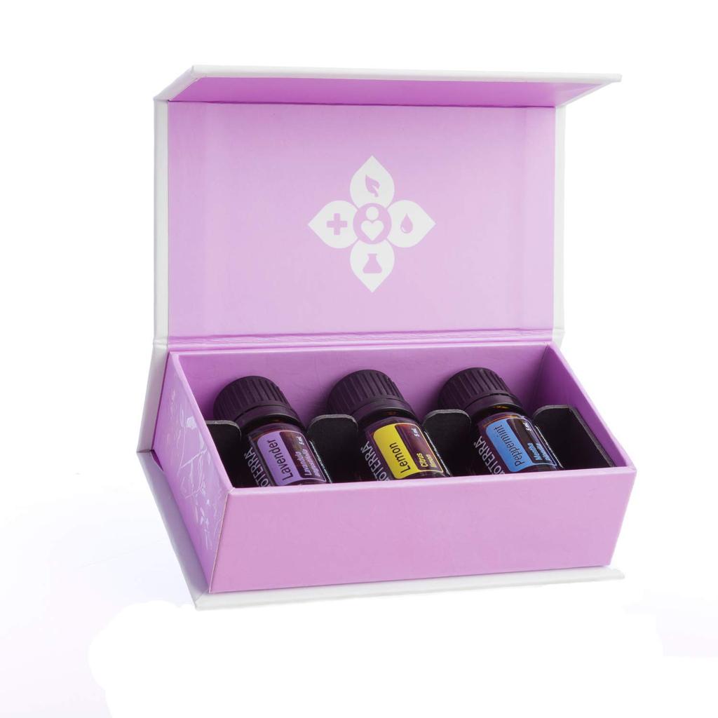 KIT INTRODUCCION DOTERRA 5ML MENTA LIMON LAVANDA