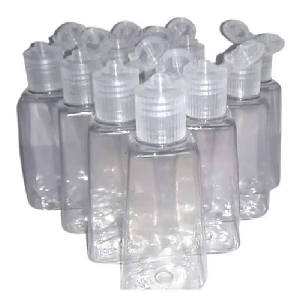 200 Envase Vació Gel Antibacterial Botella Piramide 30ml