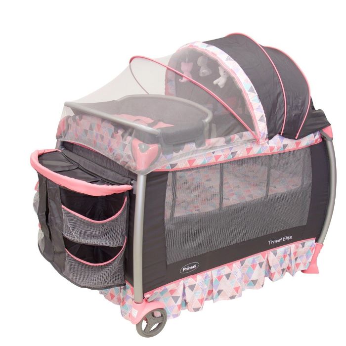 Cuna Corral Prinsel Travel Elite Beige