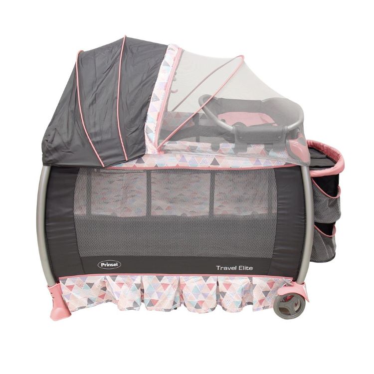 Cuna Corral Prinsel Travel Elite Beige