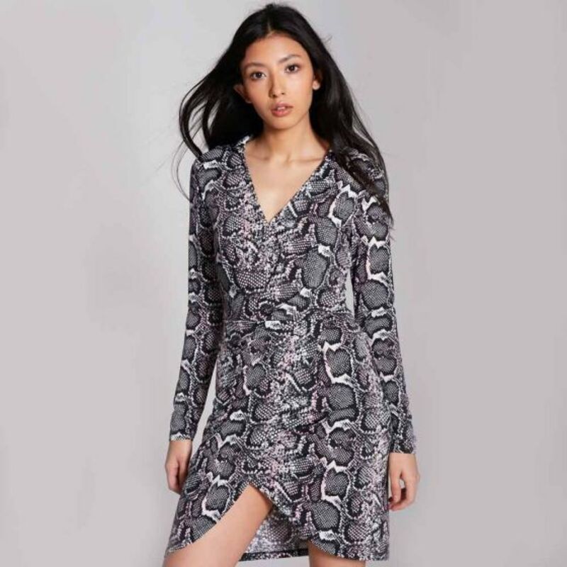 Vestido Para Mujer Casual Paris Hilton Color Negro 642