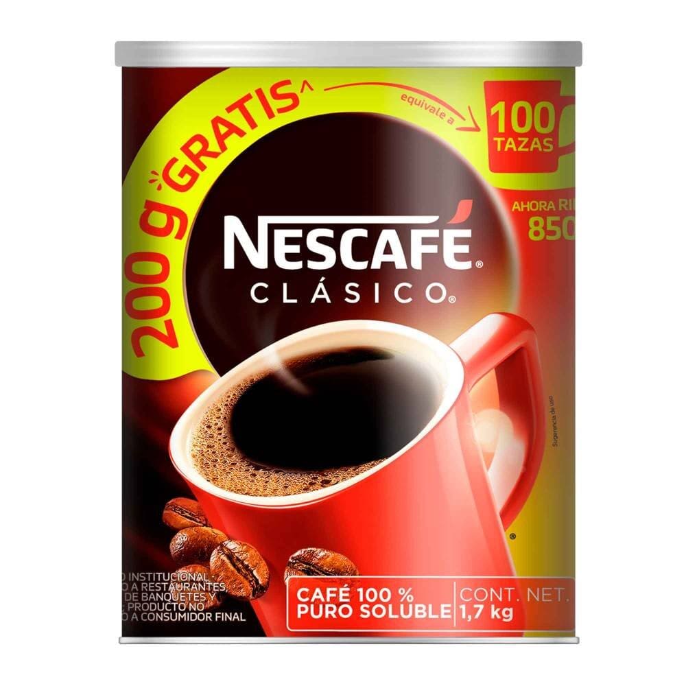 Café Soluble Nescafé Clásico 1.7 kg