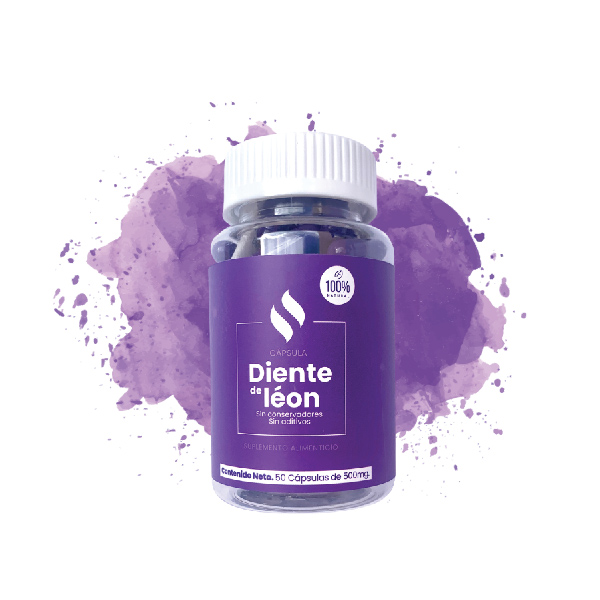 Diente de León | 50 cápsulas - 500 mg 