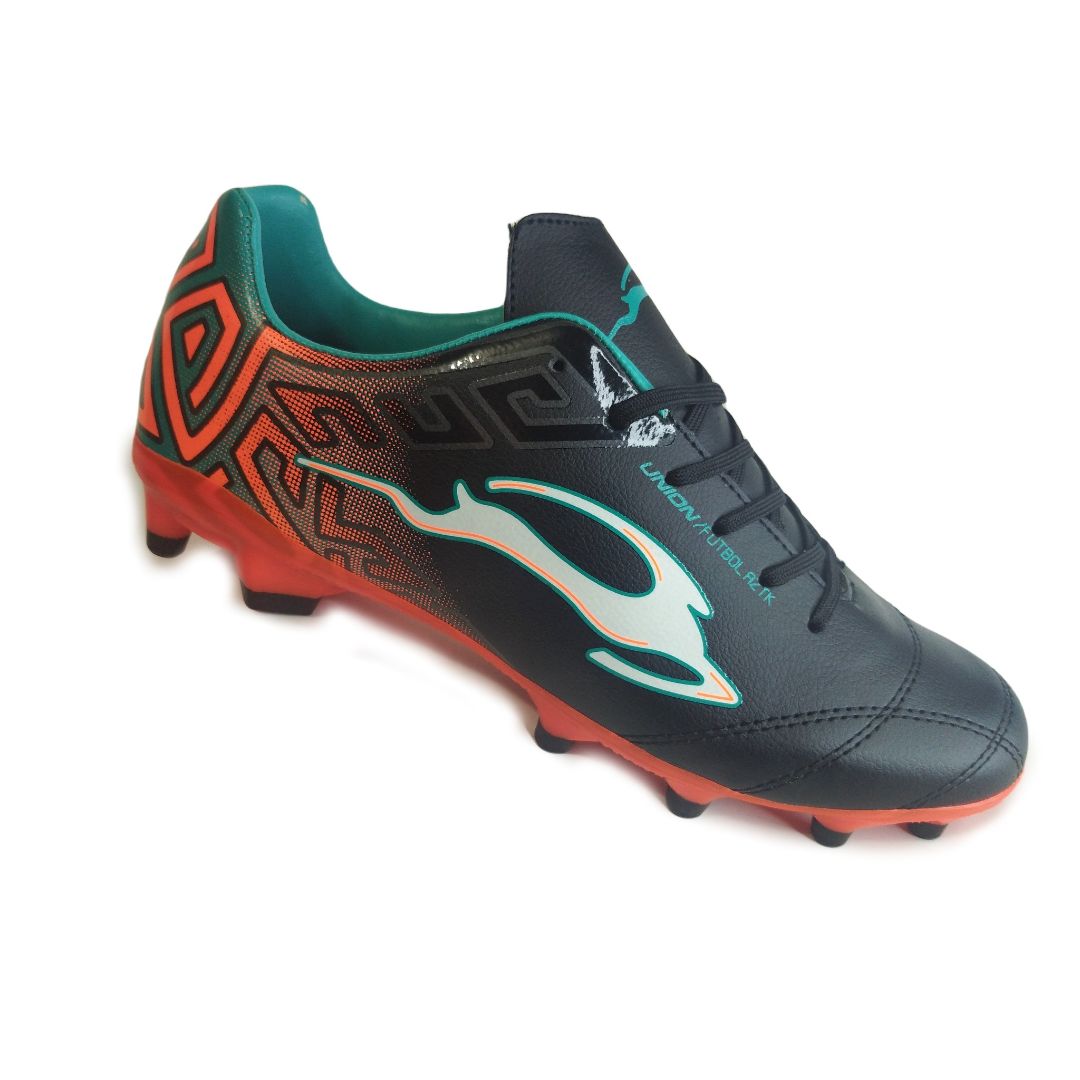 Zapatos de Futbol Soccer marca Union Tacos o Tachos para Pasto Natural 2028-t