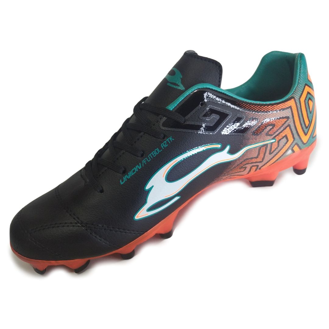 Zapatos de Futbol Soccer marca Union Tacos o Tachos para Pasto Natural 2028-t