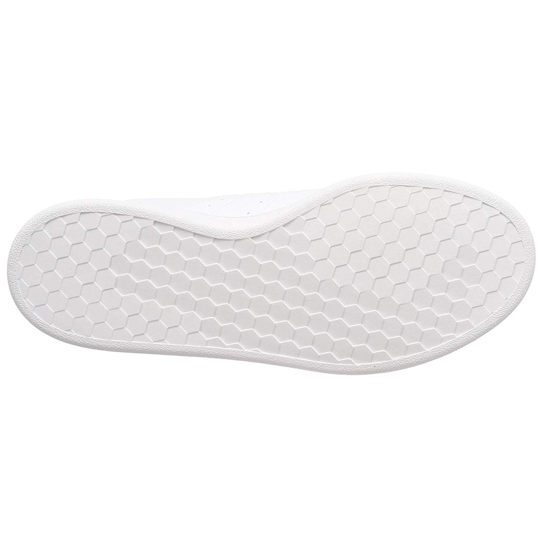 Tenis Adidas Grand Court Base EE7901 Blanco Franjas Azul Rojo Hombre