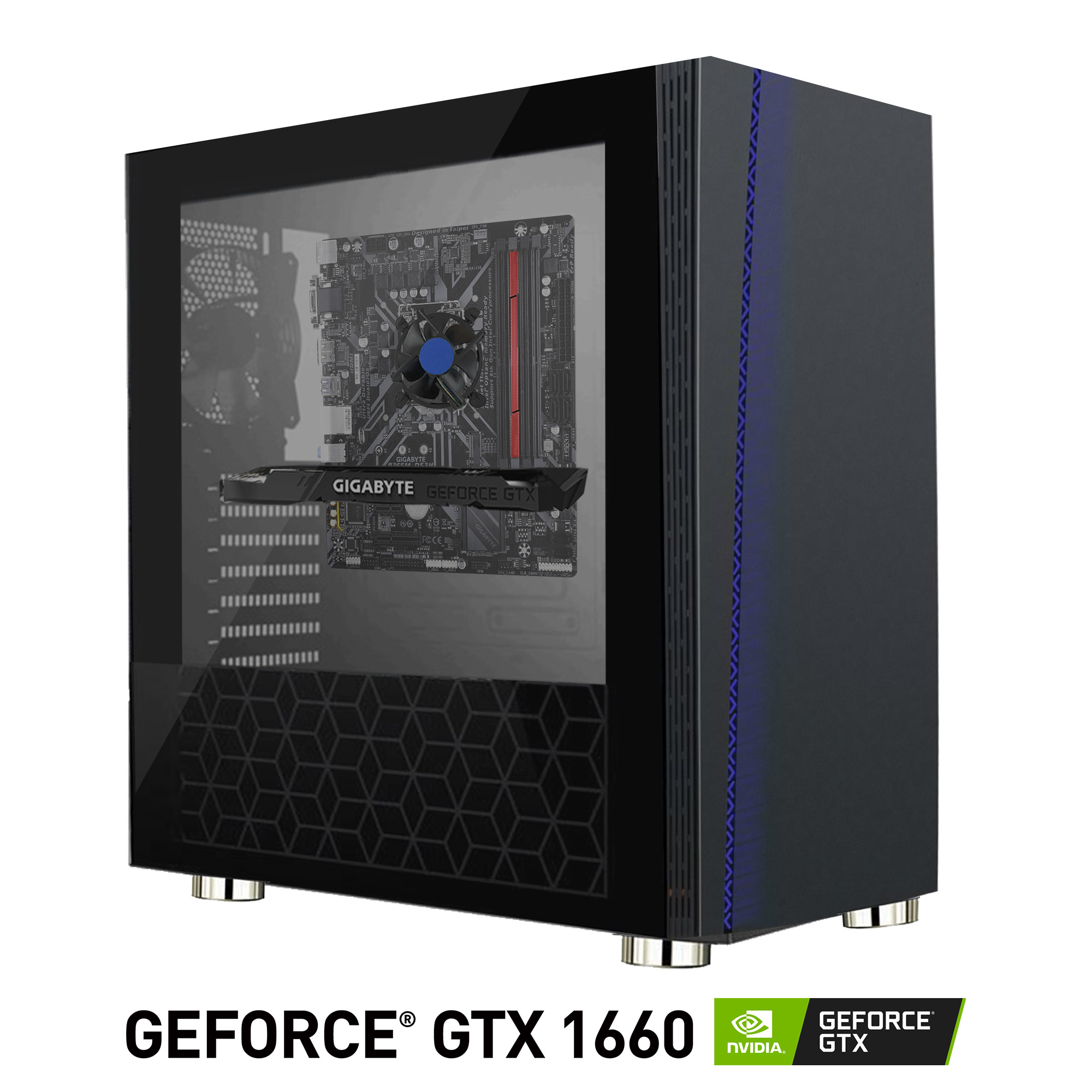 PC GRIZZLY NVIDIA GEFORCE GTX 1660 SUPER INTEL CORE I5 2.9 GHz RAM 8 GB SSD 480 GB