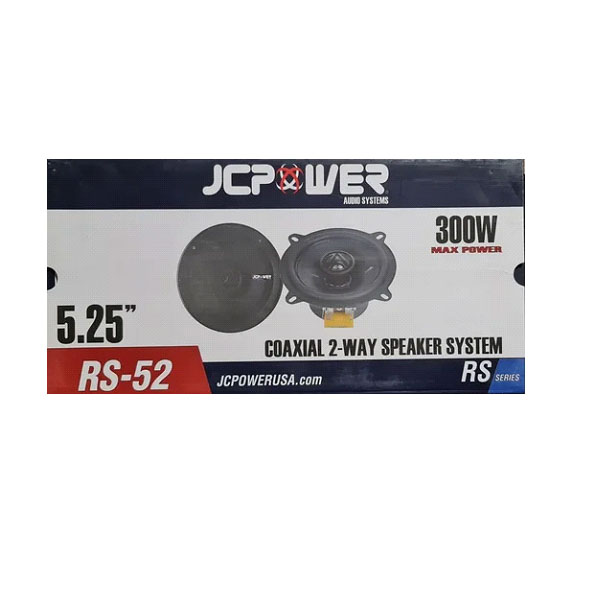 Bocinas 51/4 Jc Power De 2 Vías Rs-52 300watts Gran Calidad