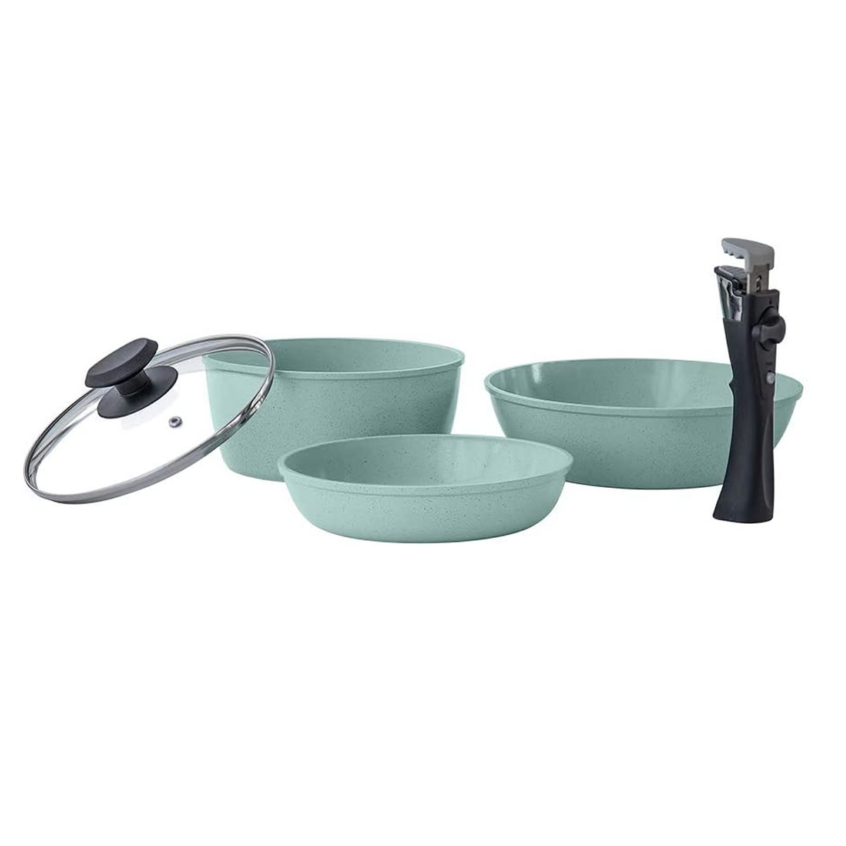 Batería de Cocina de 5 Piezas Jade Smart CV Directo C0190-00 - Jade