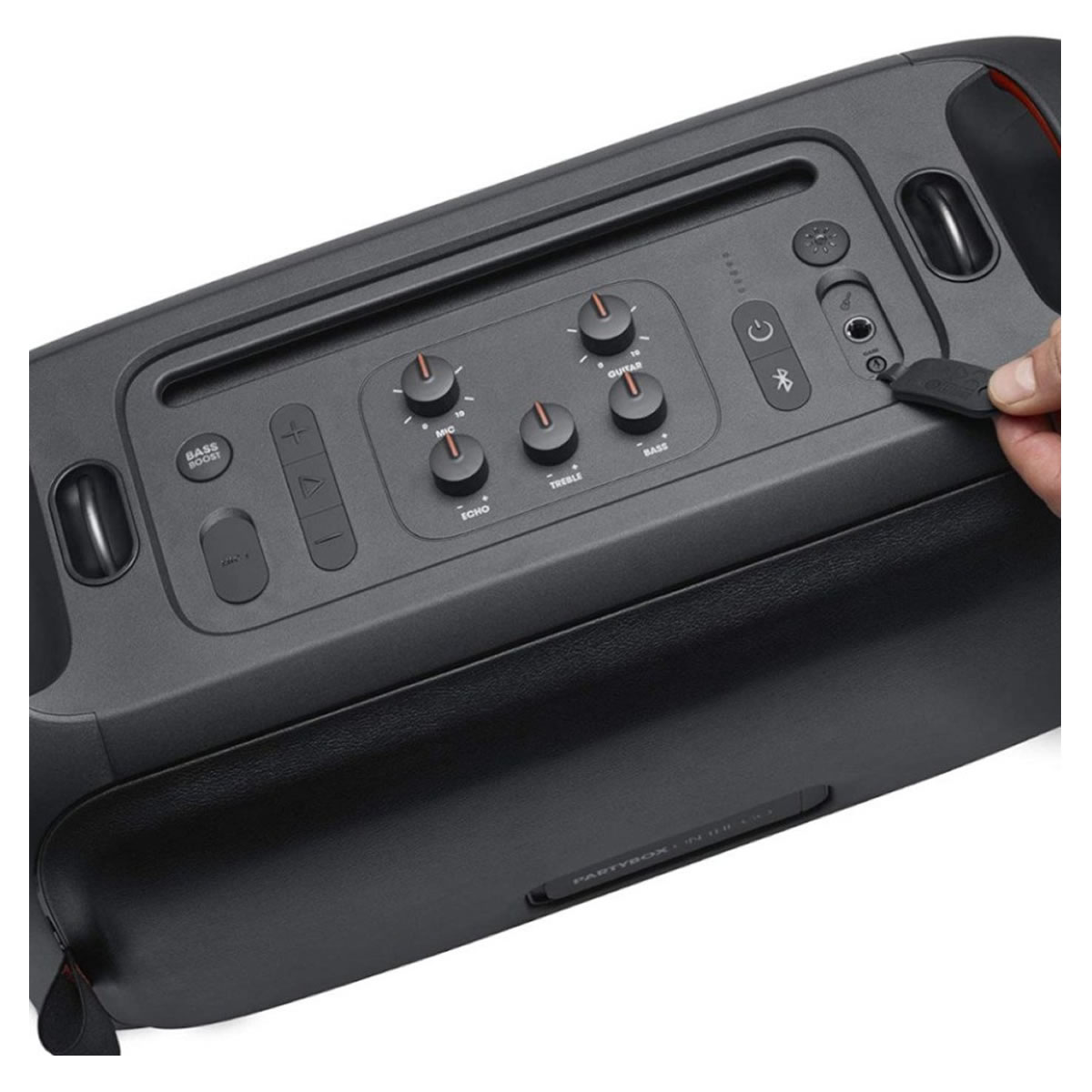 Bocina Portátil Luces y Micrófono JBL Party Box 665915 CST - Negro