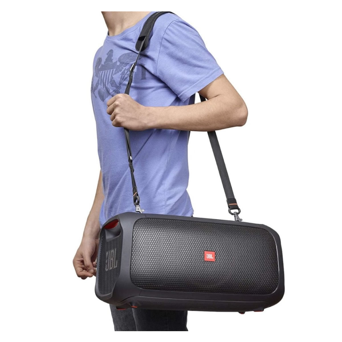 Bocina Portátil Luces y Micrófono JBL Party Box 665915 CST - Negro