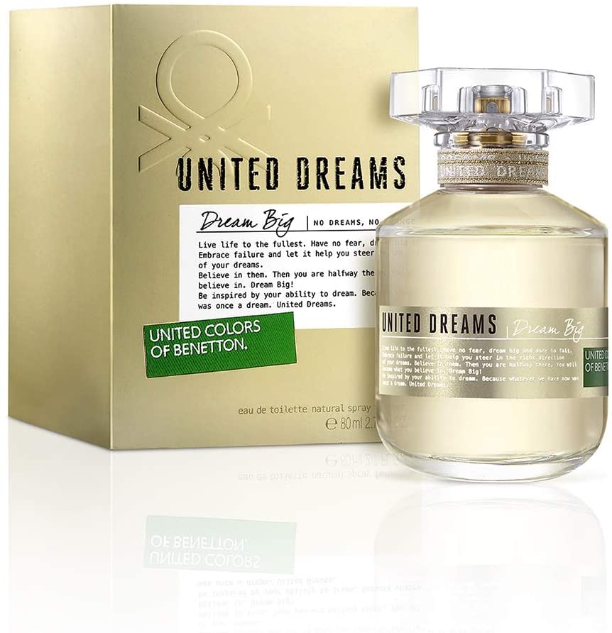 Perfume Benetton United Dreams Dream Big para hombre - Bellaroma
