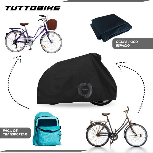 Cubierta Impermeable para Bicicleta Resistente al Agua Alta Densidad y Protector Solar