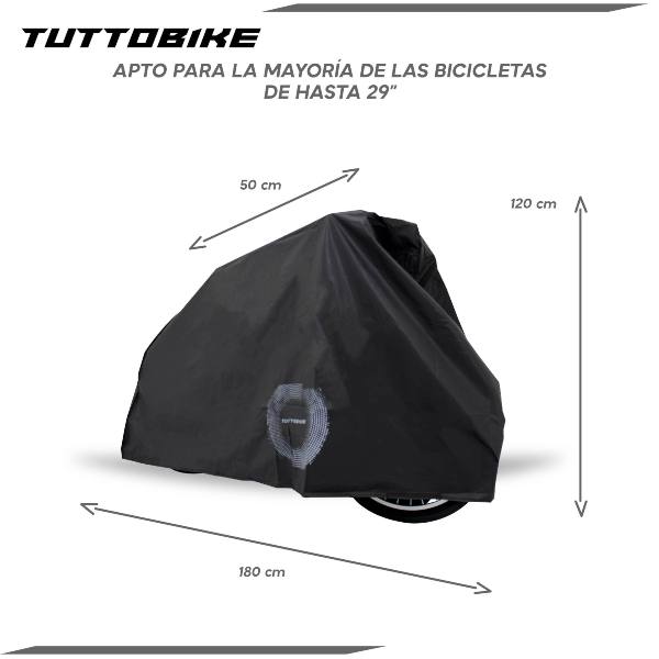 Cubierta Impermeable para Bicicleta Resistente al Agua Alta Densidad y Protector Solar
