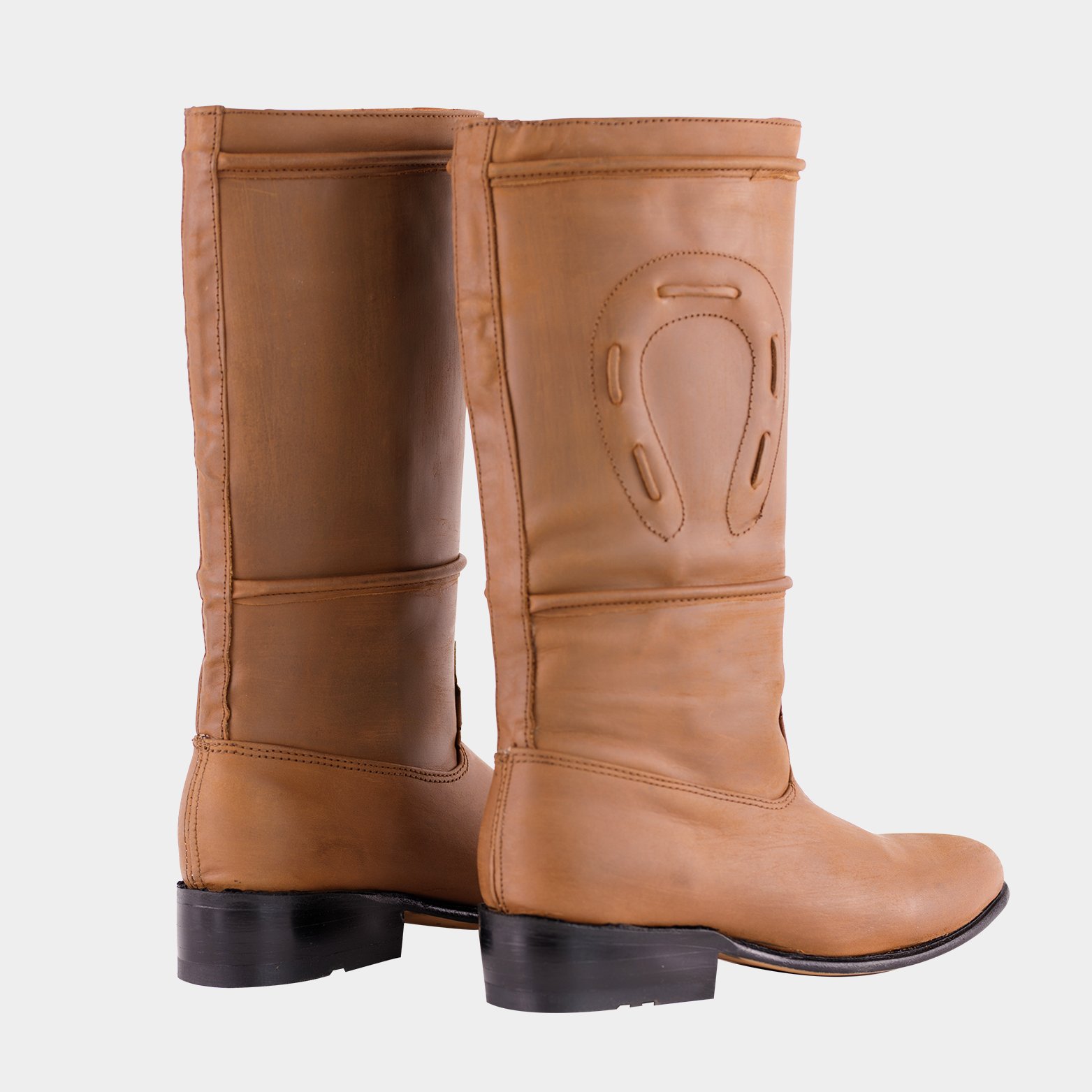 Bota De Escaramuza Horsag Piel 100% Original