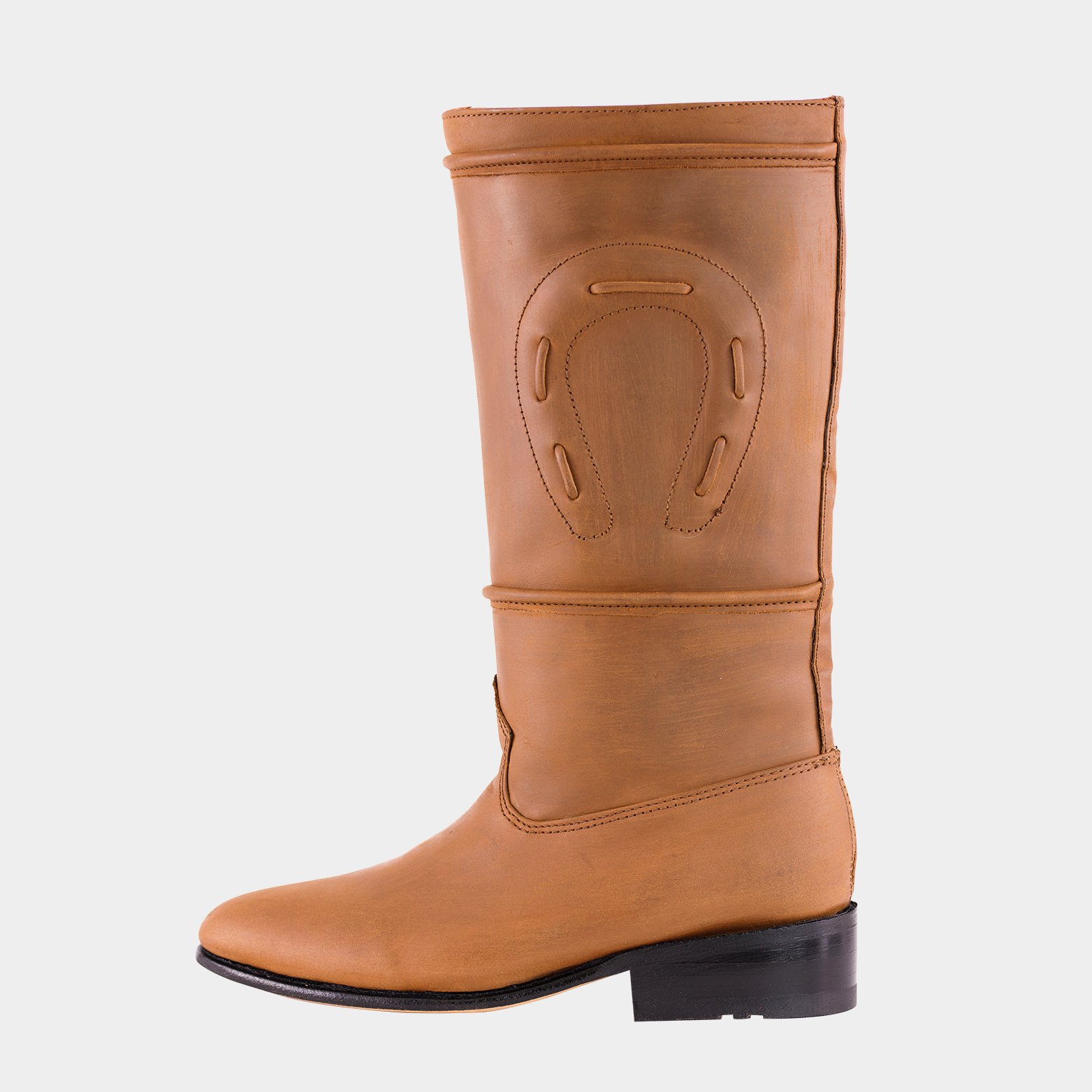 Bota De Escaramuza Horsag Piel 100% Original