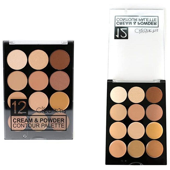 Cream & Powder Contour Palette Beauty Creations