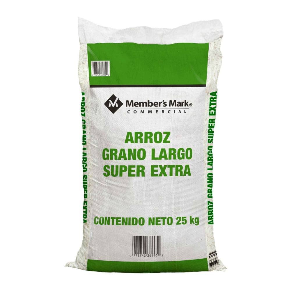 Arroz Blanco Member's Mark Súper Extra 25 kg