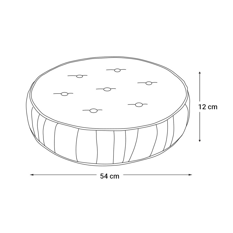 PUFF PET MOBELO PARA MASCOTA COLOR GRIS - ENTREGA ÚNICAMENTE EN CDMX, QUERÉTARO, PACHUCA, TOLUCA Y SUS ÁREAS METROPOLITANAS