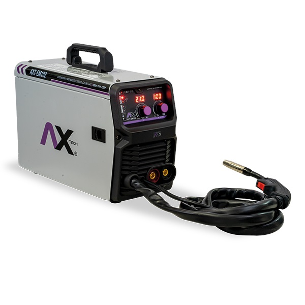SOLDADORA INVERSOR MICROALAMBRE MIG/MAG 1kg ELECTRODO 100A, 110V