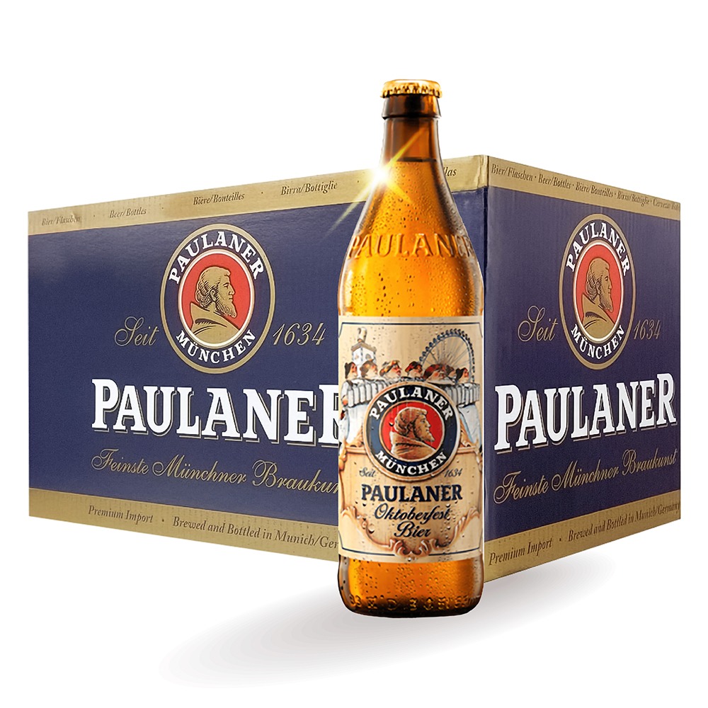 Caja Cerveza Paulaner Oktoberfest 500ml