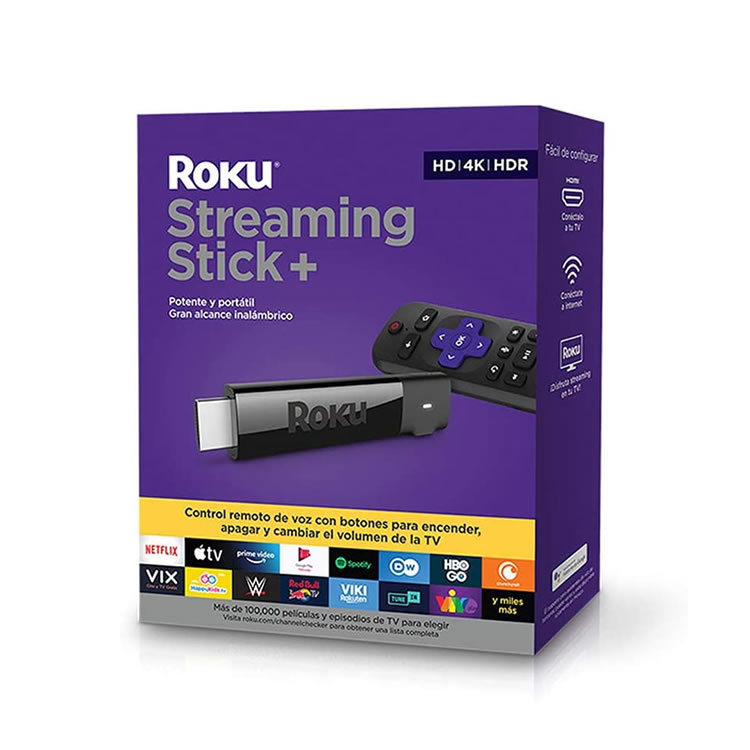 Streaming Stick Plus 2 Piezas Roku 665389 CST