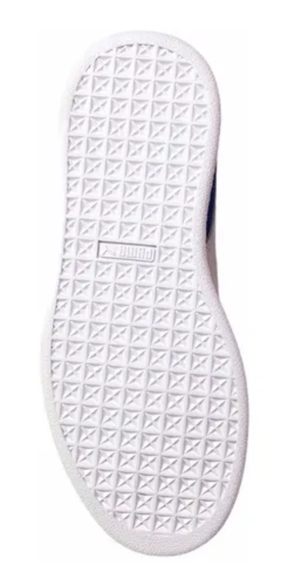 Tenis Puma Suede color azul de gamuza para niño