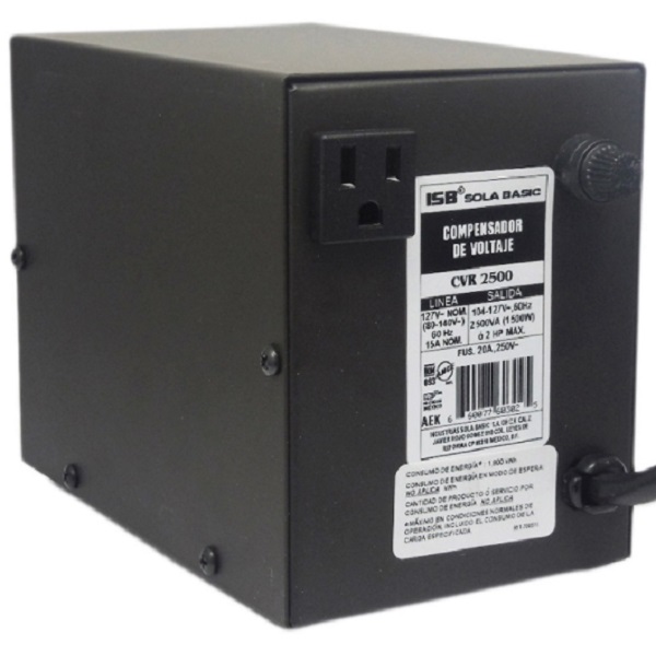 Regulador ISB SOLA BASIC COMPENSADOR DE VOLTAJE