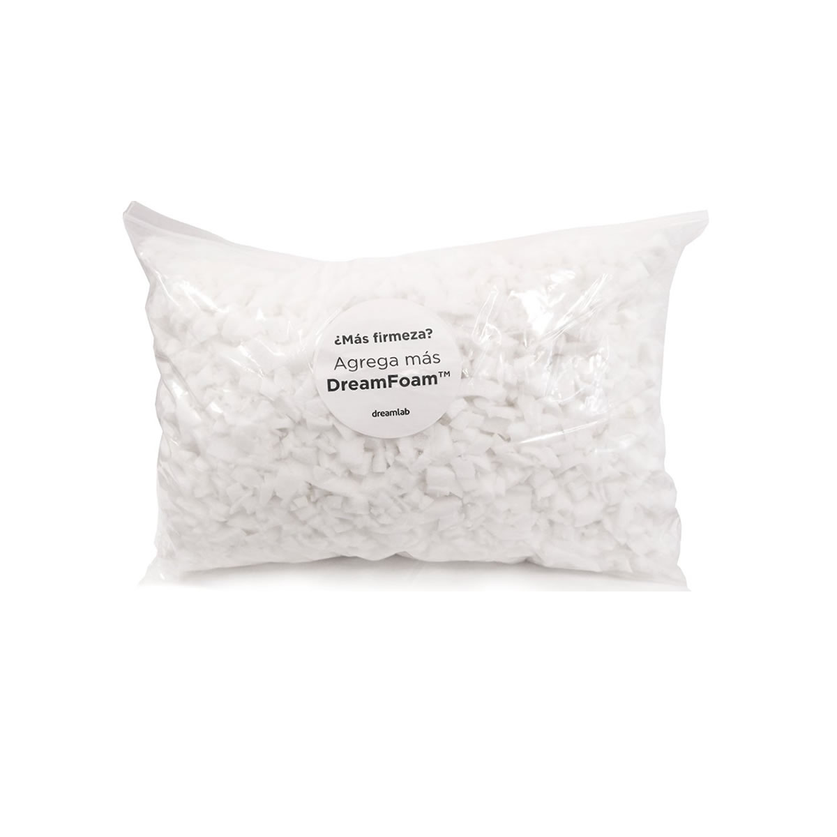 Almohada Con Algodón Tamaño Estandar Dreamlab Hybrid + - Blanco