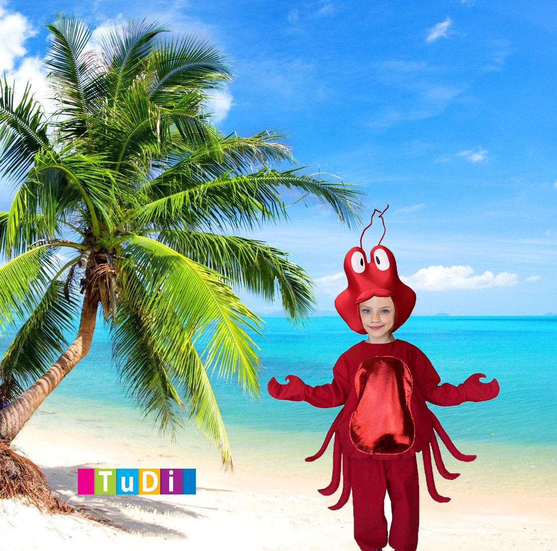 Disfraces de Cangrejo - Disfraz de Animales del Mar Traje Primavera Niñas Niños