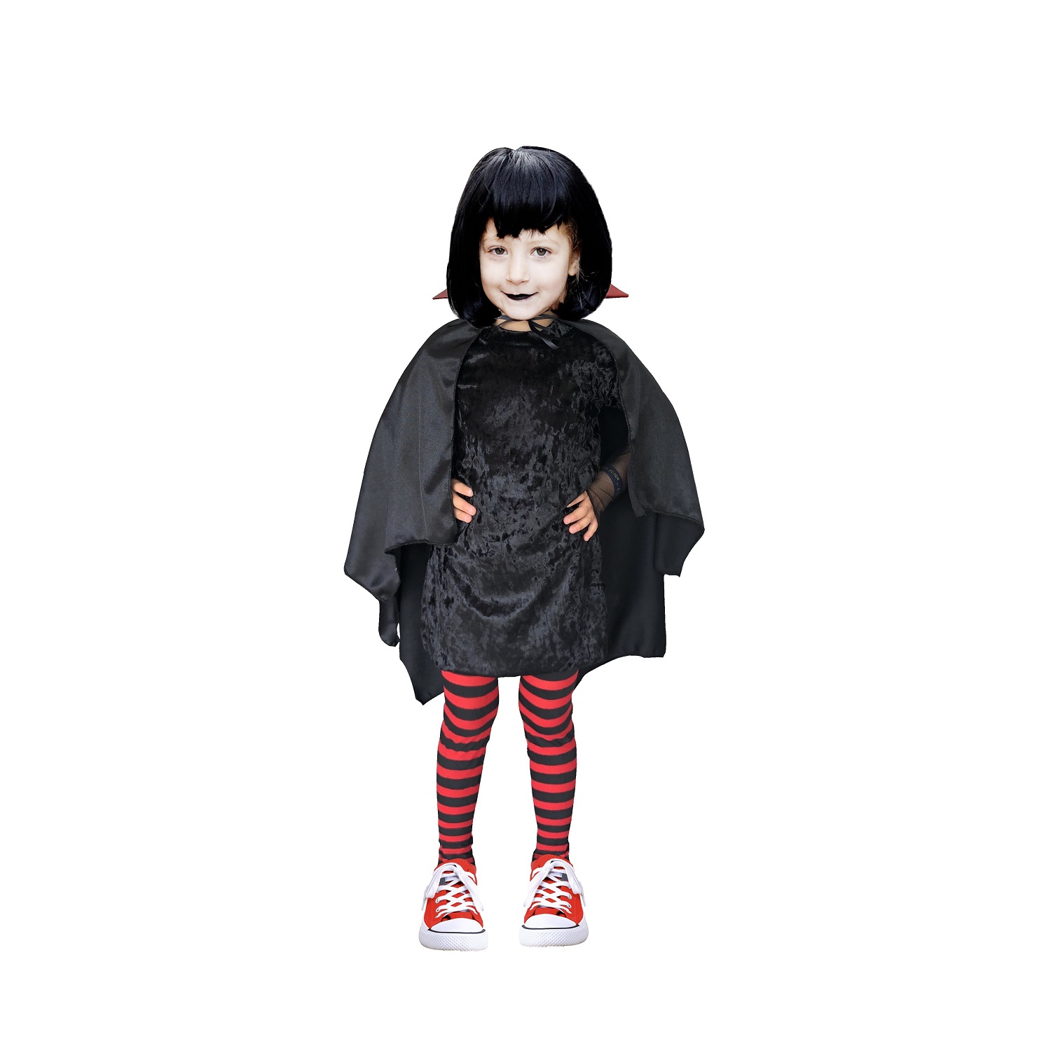 Disfraz de Halloween Vampiresa Drácula Niña Vampira - DISFRACES TuDi