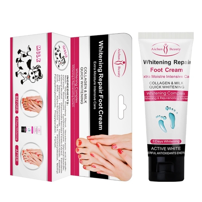 Crema Aclarante de Pies Hidratante Aichun Beauty