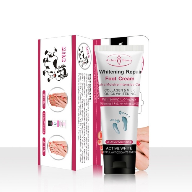 Crema Aclarante de Pies Hidratante Aichun Beauty