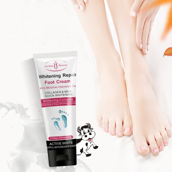Crema Aclarante de Pies Hidratante Aichun Beauty