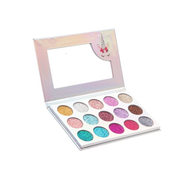 Paleta de Sombras Glitter Unicorn dream Beauty Creations