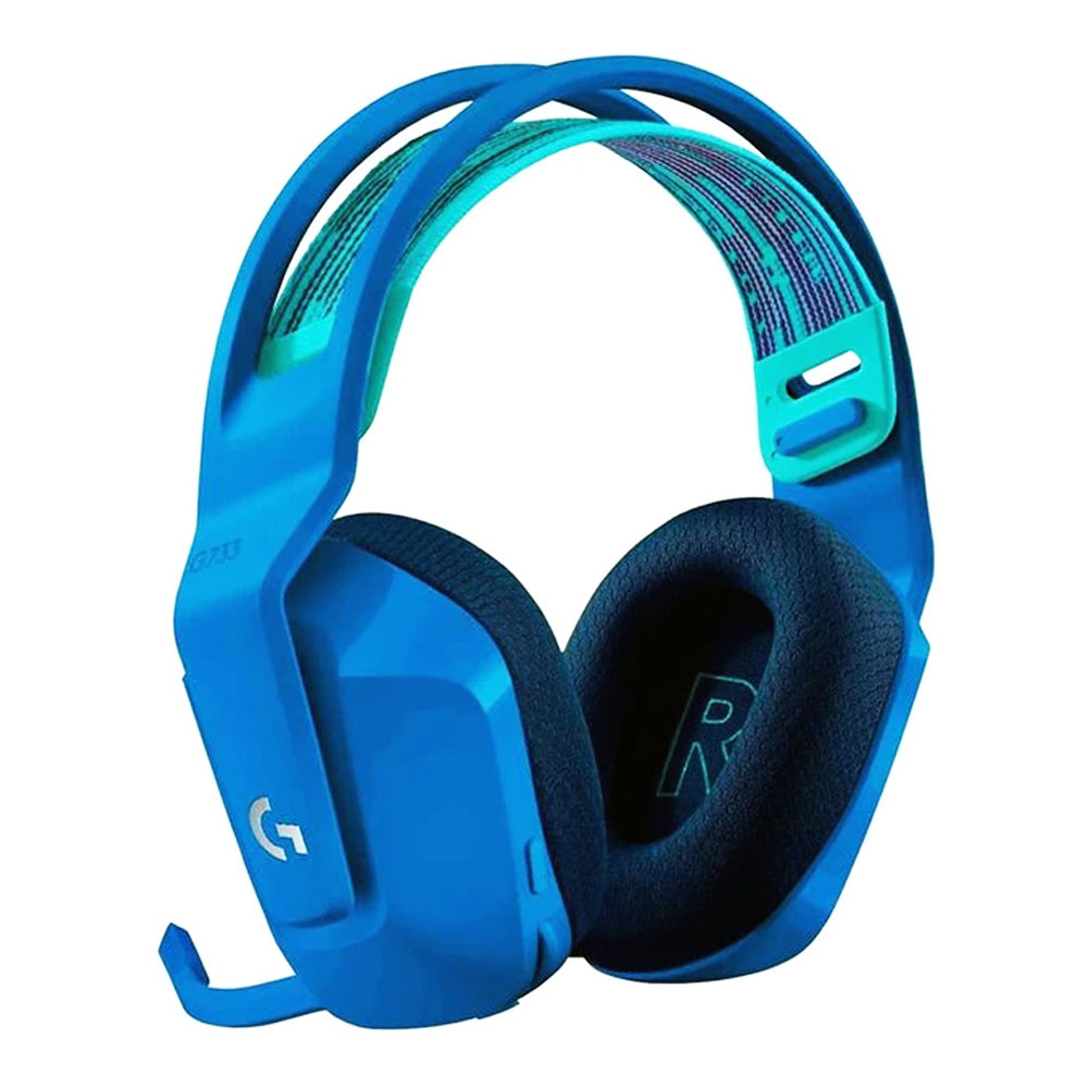 Diadema Gamer Logitech G733 para PS4/PC Inalámbrico USB color Azul