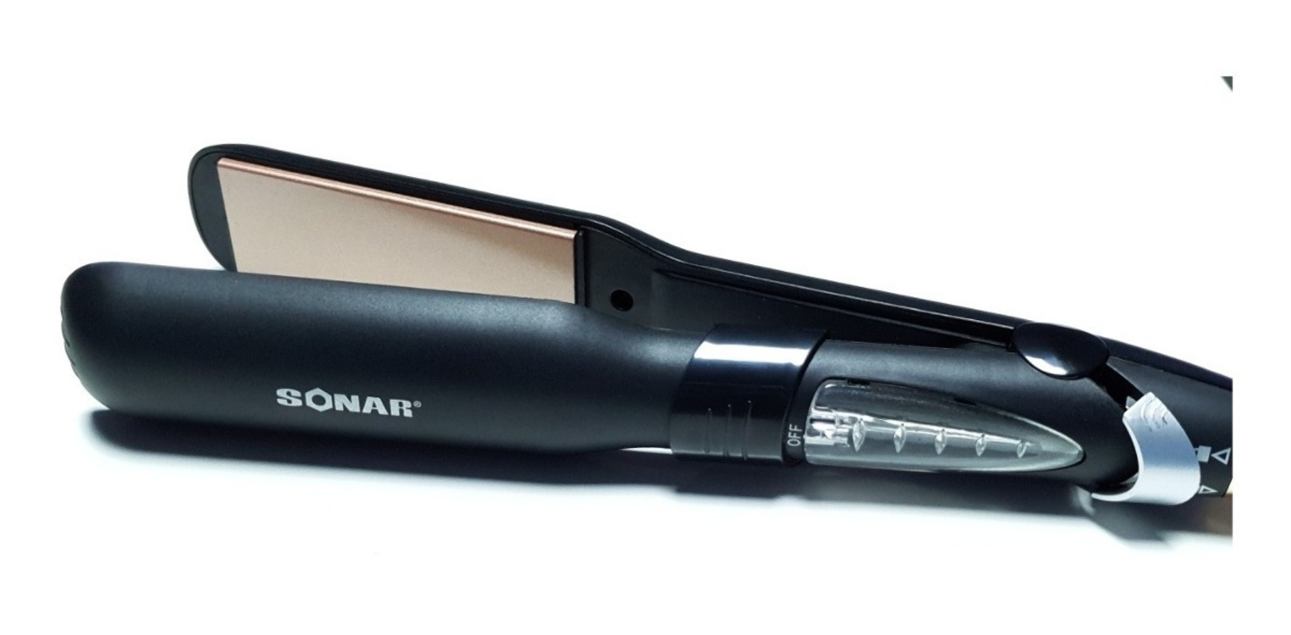 Plancha Alaciadora Para Cabello Pelo color negro