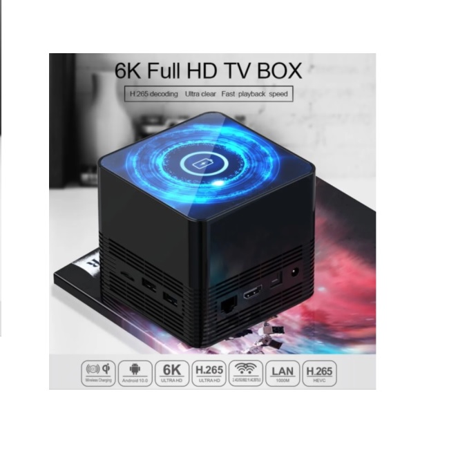 Omikai K1 Android 10.0 Smart Tv Box 6k Decodificación Uhd 6k