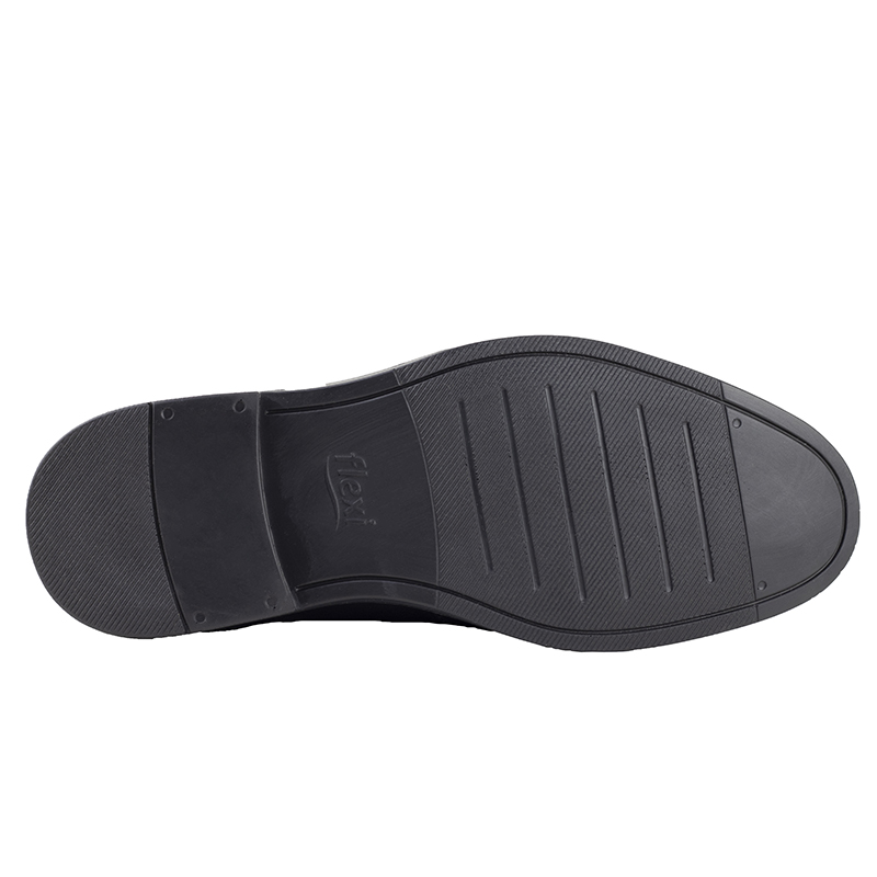 ZAPATOS TIPO BOSTONIANOS FLEXI DE CABALLERO 400109 NEGRO