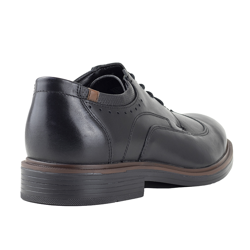 ZAPATOS TIPO BOSTONIANOS FLEXI DE CABALLERO 400109 NEGRO