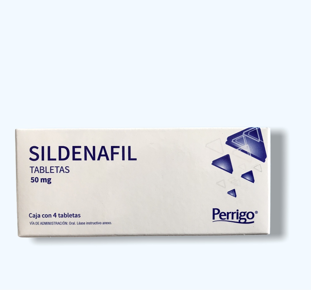 SILDENAFIL 50MG CON 4 TAB (GENERICO DE VIAGRA)