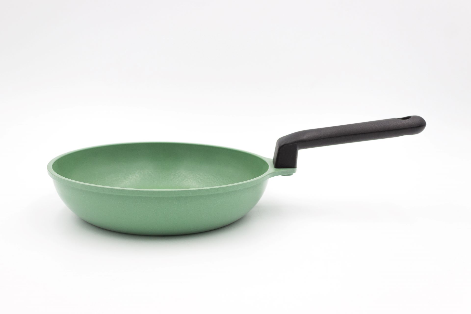 Set de 2 Ollas de Jade Mini QUEEN SENSE, Color Verde de 14 y 18 cm de Diámetro