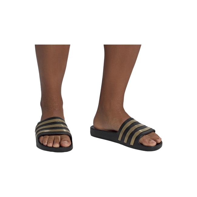 SANDALIA ADIDAS ADILETTE AQUA  NEGRO-HOMBRE EG1758