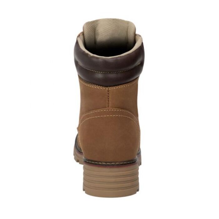 Bota para mujer marca Lee, tipo Hiker, con agujetas, café 1010722