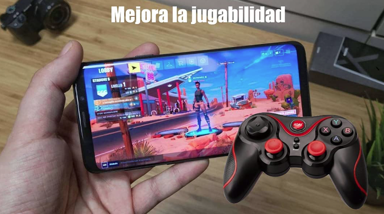 Control para Celular Android iPhone, Bluetooth Gamepad, Mejor y Más