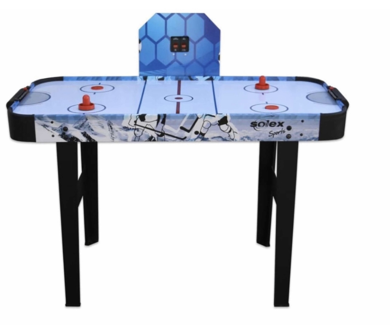 Mesa De Hockey Solex De Aire Con Discos Y Empujadores
