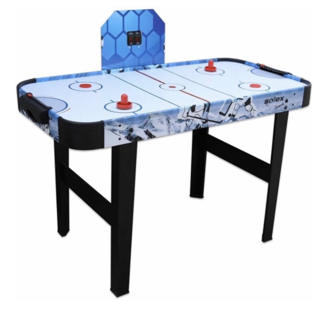 Mesa De Hockey Solex De Aire Con Discos Y Empujadores
