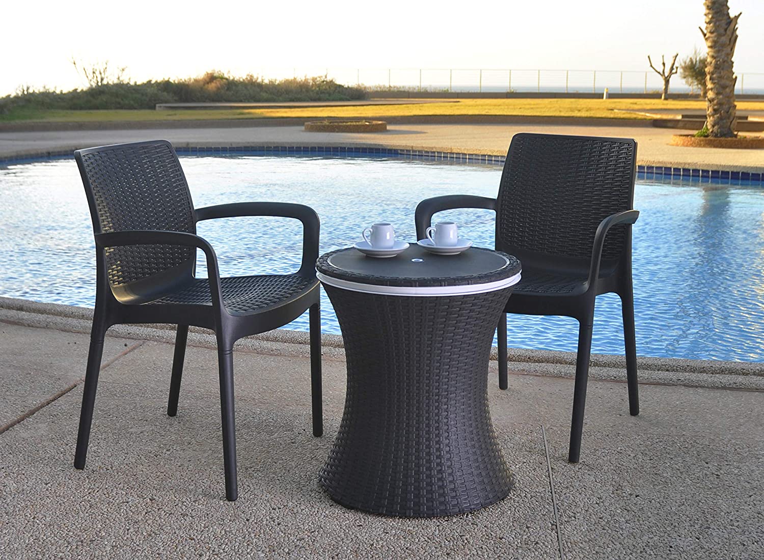 MESA HIELERA KETER PACIFIC COOL BAR 3 EN 1